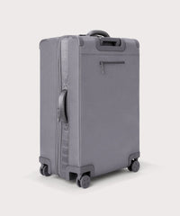 Sydney Checked Luggage in Ash, Larger - 28.5 inch