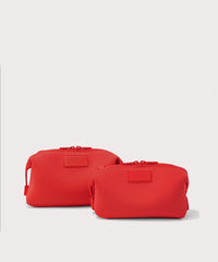Hunter Toiletry Bag in Cherry, Small