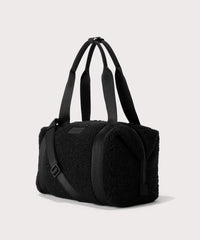 Landon Carryall in Onyx Shearling , Medium
