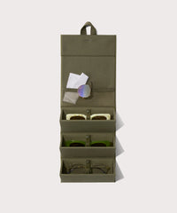 Remi Glasses Case in Dark Moss