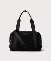 Landon Carryall in Onyx Shearling , Medium