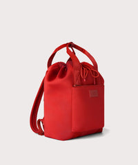 Rhys Drawstring Pack in Cherry