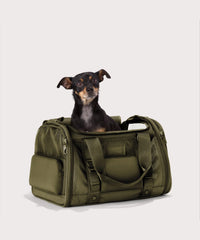 Kyoto Pet Carrier in Dark Moss, Large