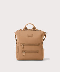 Indi Diaper Backpack in Camel, Small