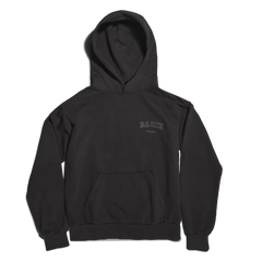 Varsity Logo Hoodie in Onyx, 3X