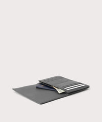 Accordion Travel Wallet in Graphite