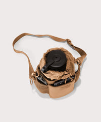 Sloan Water Bottle Sling in Camel