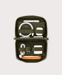 Arlo Tech Organizer in Dark Moss, Large