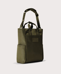 Petra Convertible Tote in Dark Moss