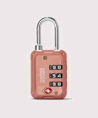 Lyon Luggage Lock in Warm Dust