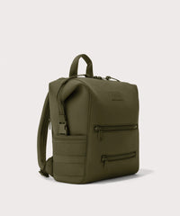 Indi Diaper Backpack in Dark Moss, Medium