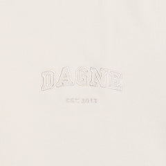 Varsity Logo T-shirt in Moonbeam, XL