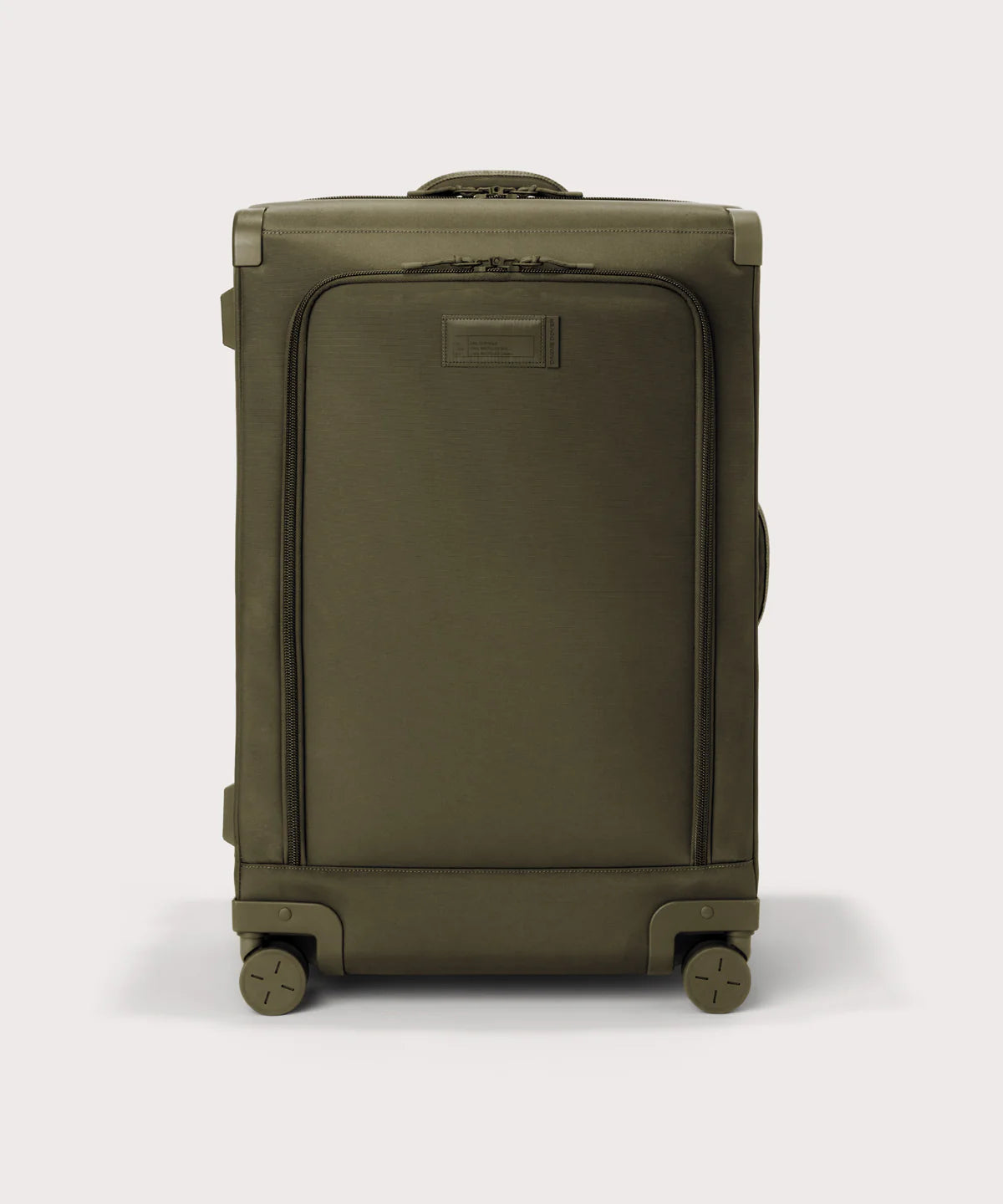 Sydney Checked Luggage in Dark Moss, Larger - 28.5 inch