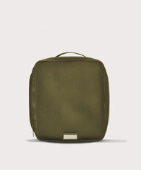 Roma Packing Cube in Dark Moss Air Mesh, Extra Large