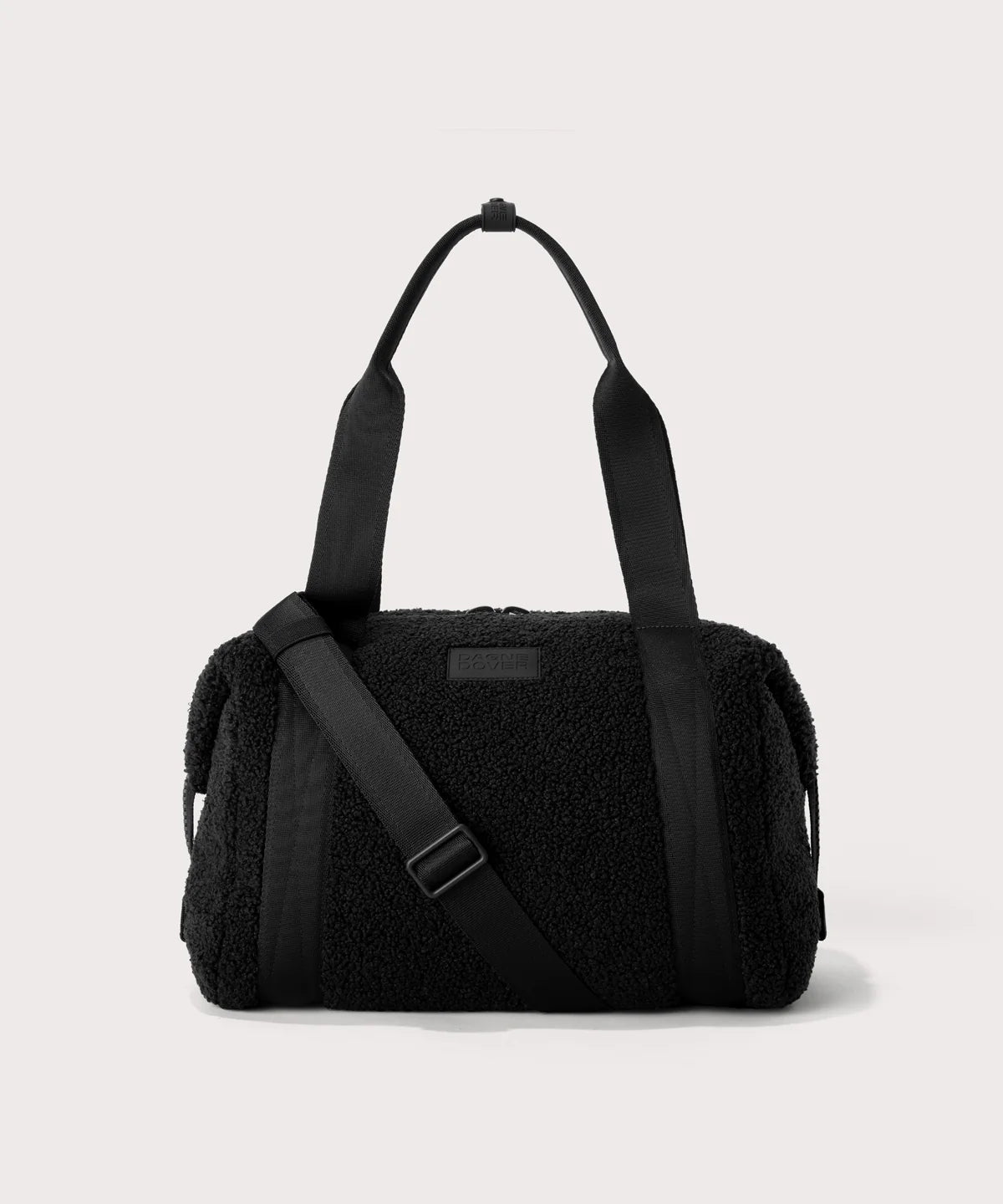 Landon Carryall in Onyx Shearling , Medium