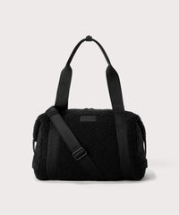 Landon Carryall in Onyx Shearling , Medium