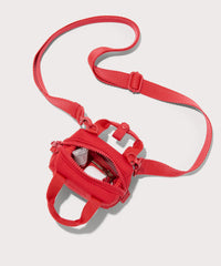 Micro Landon Crossbody in Cherry