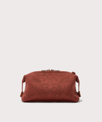 Hunter Toiletry Bag in Sweet Tea Paisley, Large