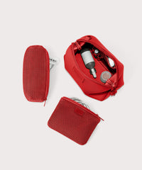 Hunter Toiletry Bag in Cherry, Large