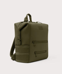 Indi Diaper Backpack in Dark Moss, Large