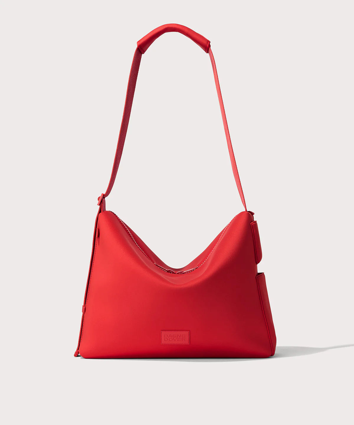 Enzo Messenger Bag in Cherry