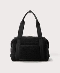 Landon Carryall in Onyx Shearling , Medium